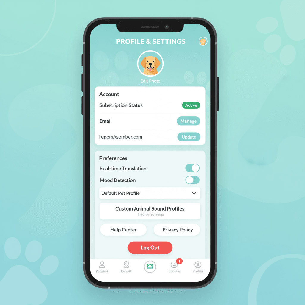 Pet Speak: Human-to-Animal Translator additional interface 3