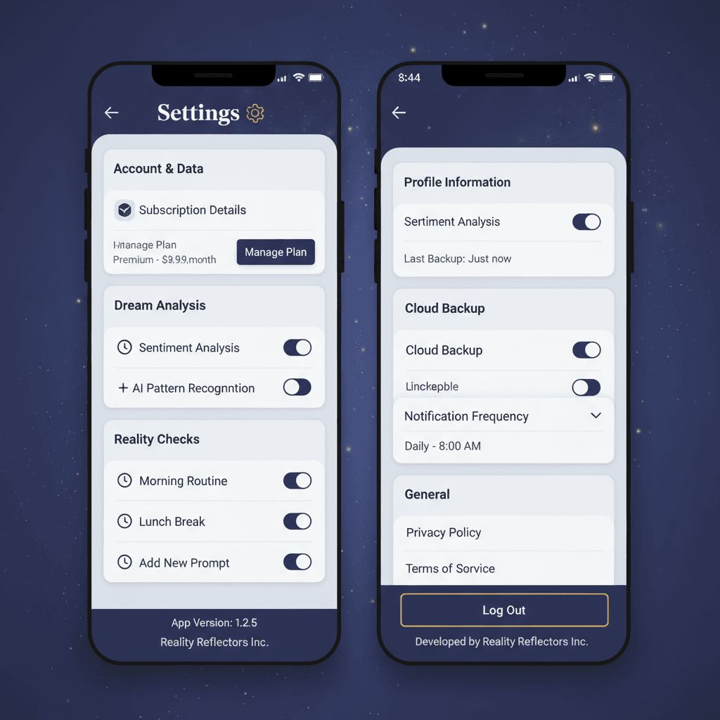 DreamWeaver: Your Reality Reflector additional interface 3