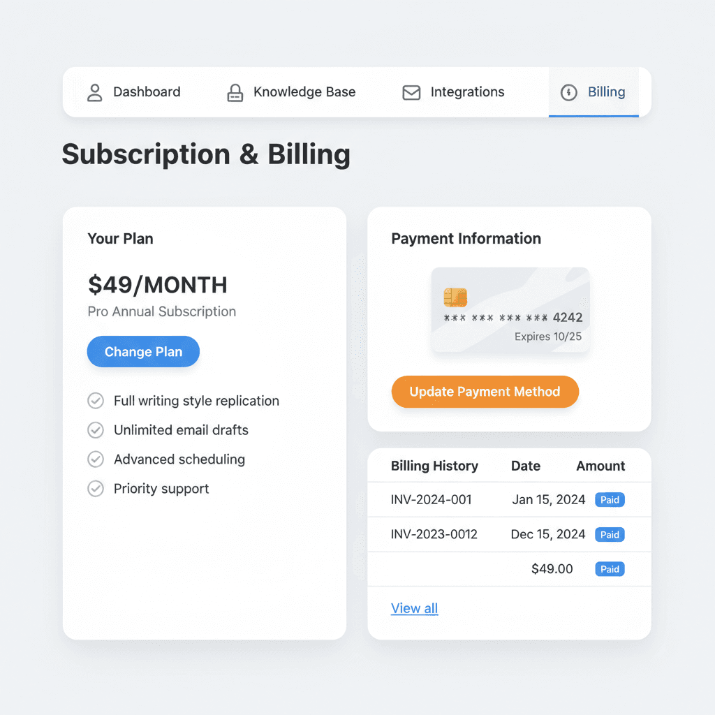 EchoMind: Your AI Digital Twin additional interface 3