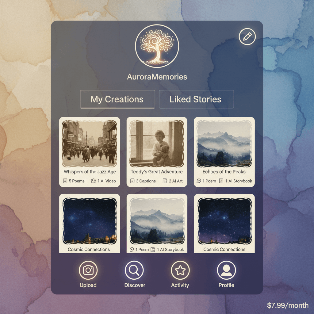 Echoes: Your Photo's Story Unveiled additional interface 4